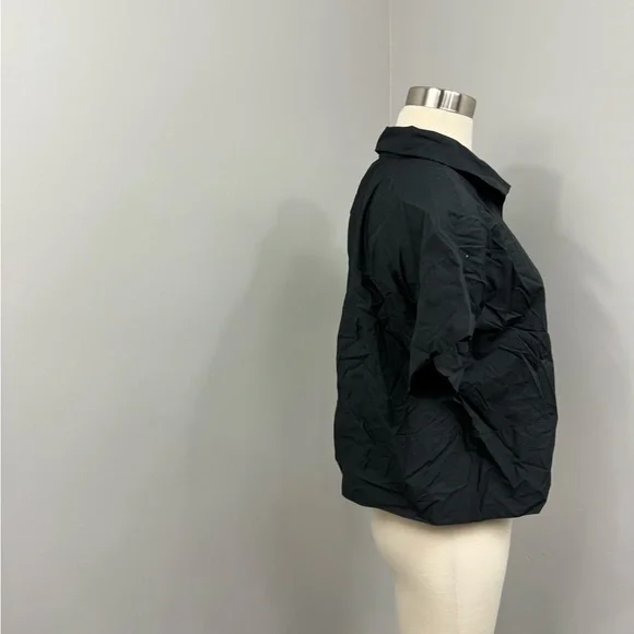 Quince Black Blouse‎ - Picture 5 of 10